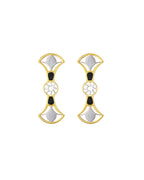 Double Lotus Earrings