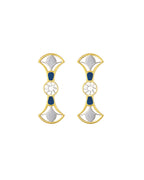 Double Lotus Earrings