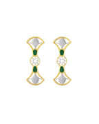Double Lotus Earrings