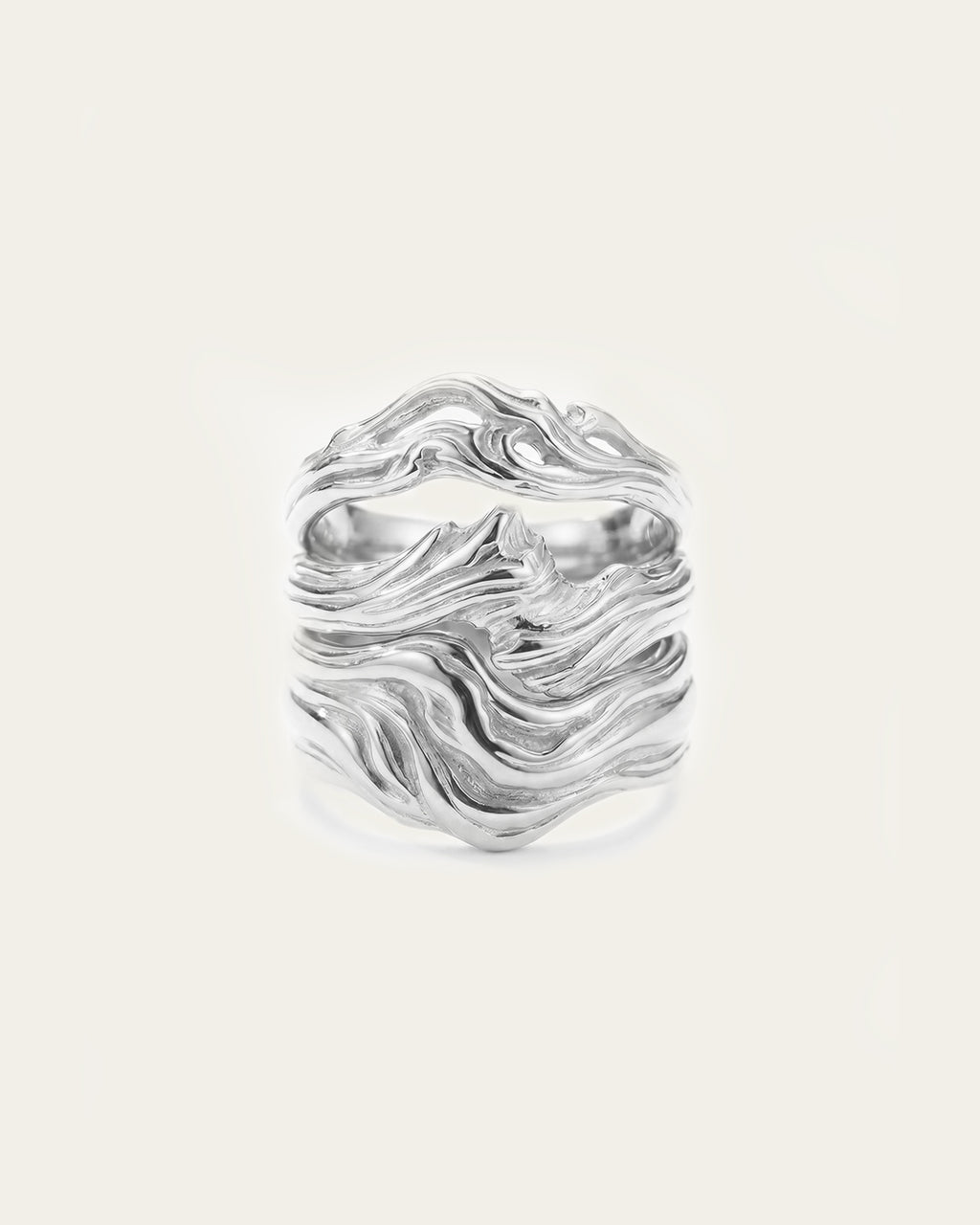 Jebal Rings Stack Silver Edition