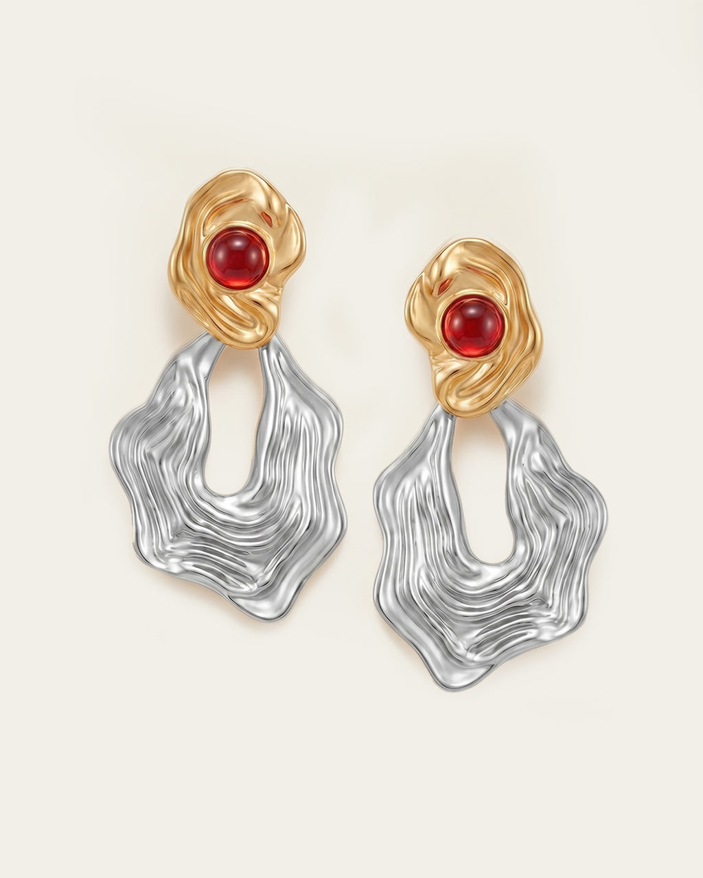 Mixed Maalem Stone Earrings