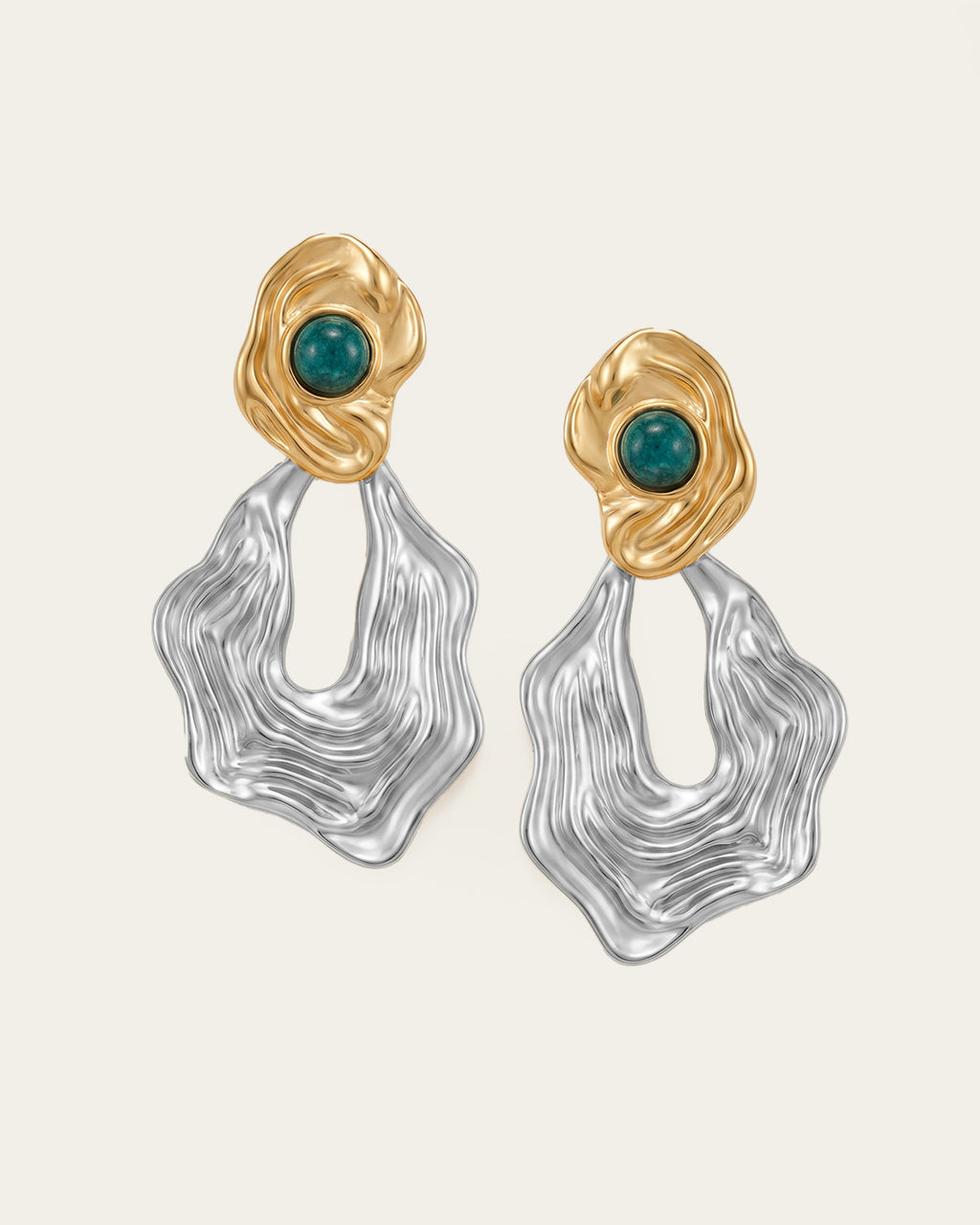Mixed Maalem Stone Earrings