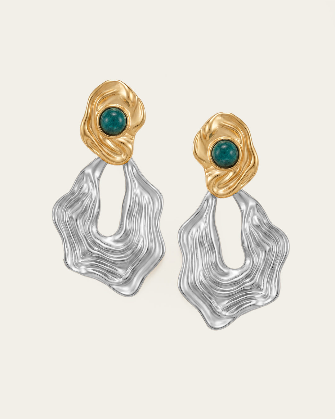 Mixed Maalem Stone Earrings